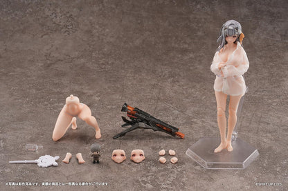 Amico amico x Snail Shell Goddess of Victory: Nikke Modernia: Primo affetto, Altezza totale ca. 6.1 "(156mm) (fino alla parte superiore della testa), PVC, ABS, POM, tessuto, magnete, scala 1/12