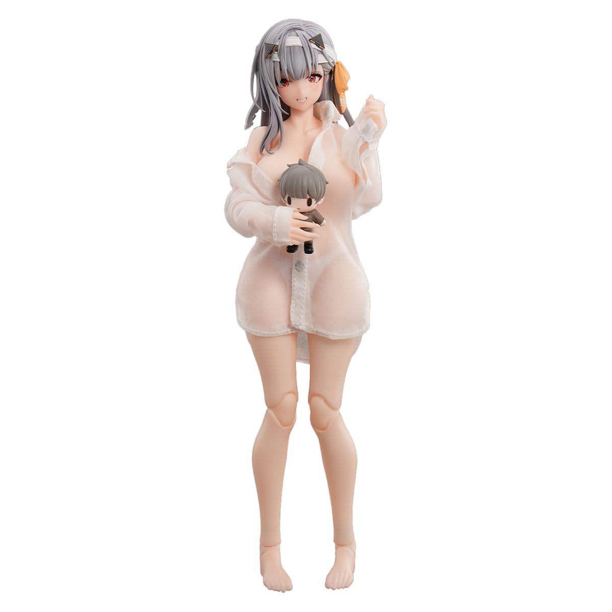 Amico amico x Snail Shell Goddess of Victory: Nikke Modernia: Primo affetto, Altezza totale ca. 6.1 "(156mm) (fino alla parte superiore della testa), PVC, ABS, POM, tessuto, magnete, scala 1/12
