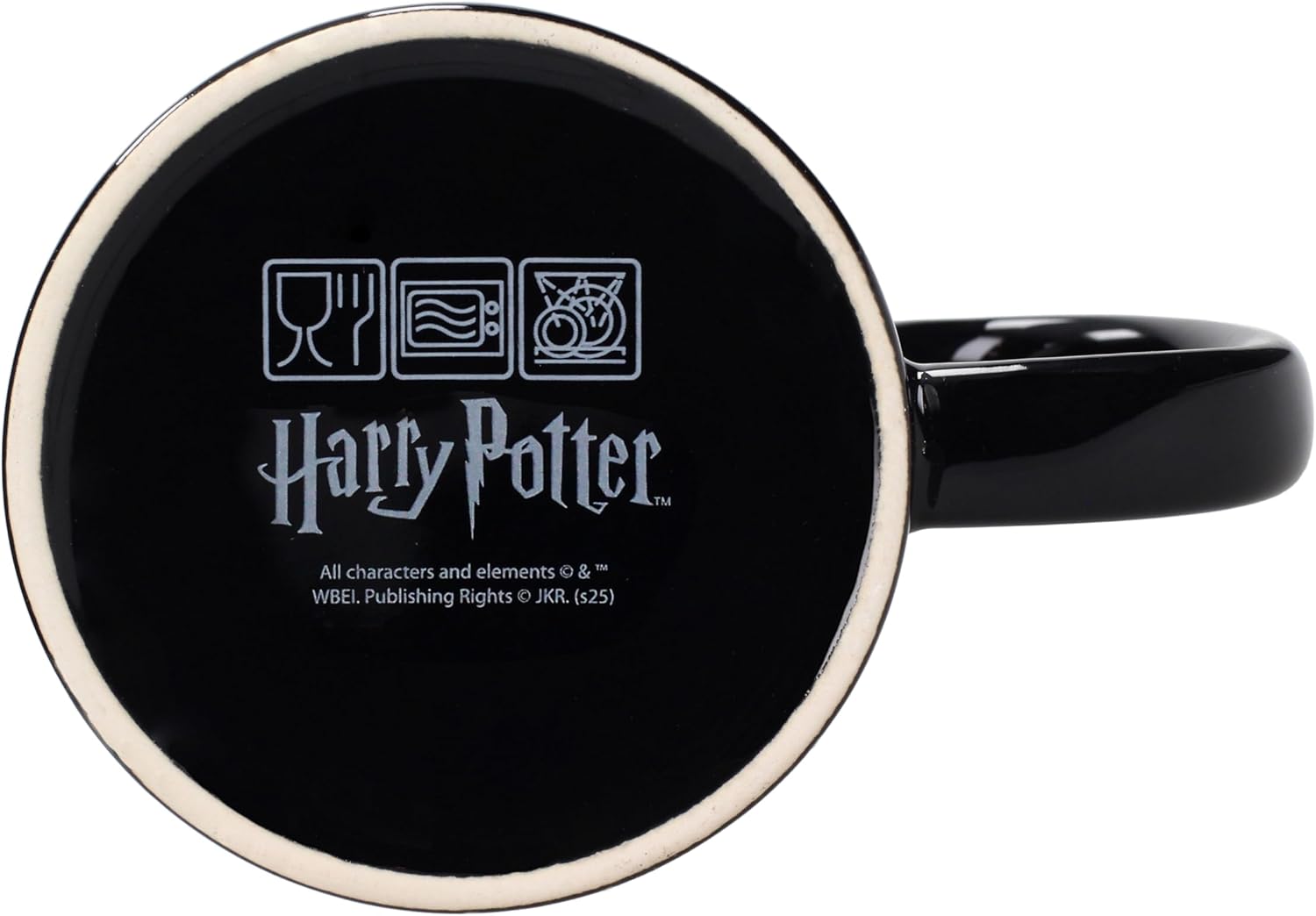SD Toys Harry Potter Ceramic Mug, White/Black, 8 cm