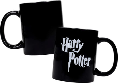 SD Toys Harry Potter Ceramic Mug, White/Black, 8 cm