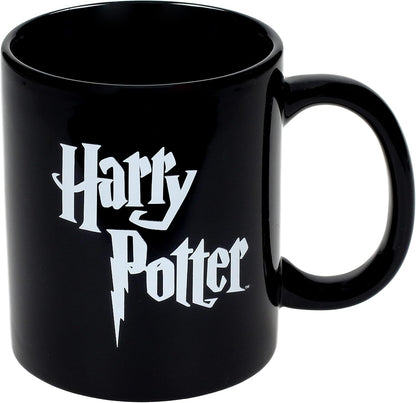 SD Toys Harry Potter Ceramic Mug, White/Black, 8 cm