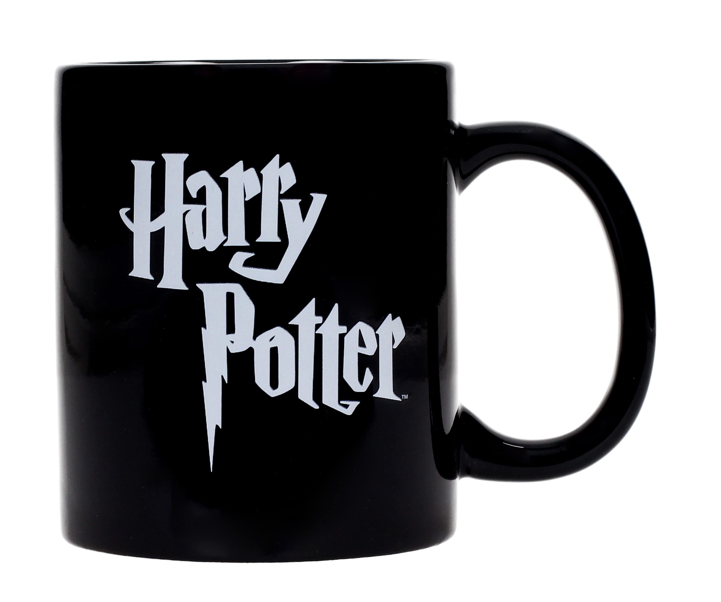 SD Toys Harry Potter Ceramic Mug, White/Black, 8 cm