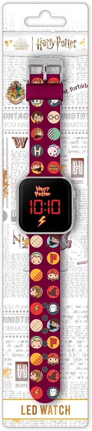 Disney - Harry Potter Printed Strap Led Watch