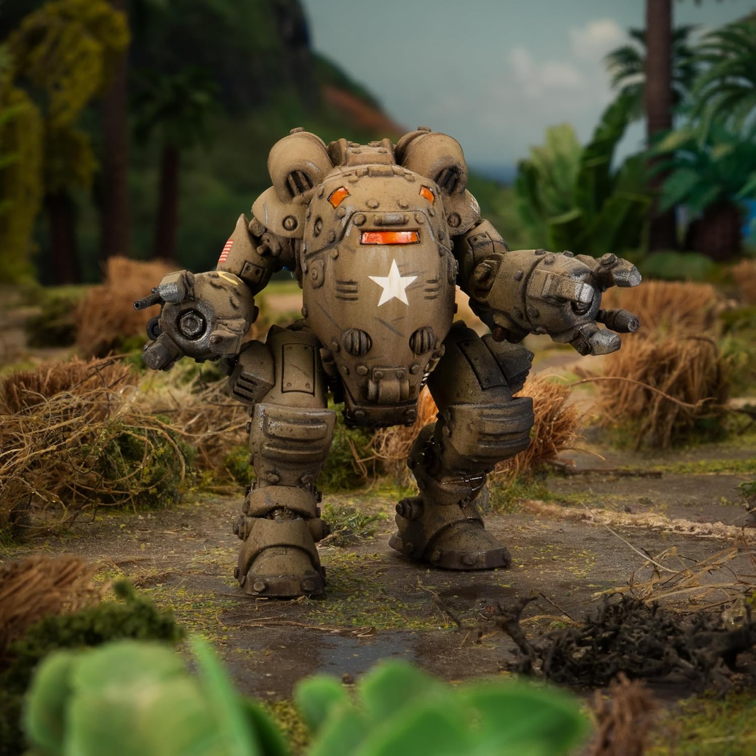 Warlord Games M5A5 Jackal Light Walker - United States Miniature for Konflikt 47 Highly Detailed 28mm Scale Miniature