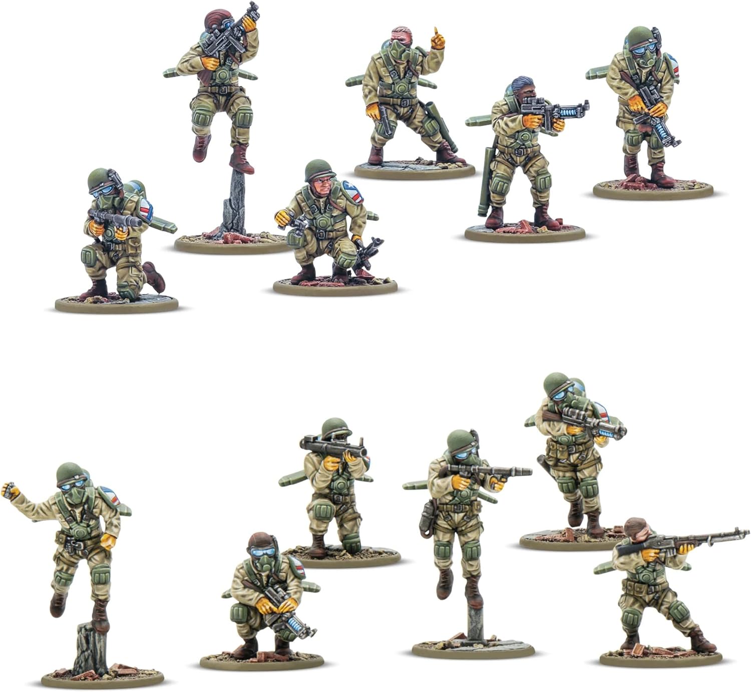 Warlord Games Konflikt '47 Introductory Starter Set 28mm Tabletop Miniature Wargaming