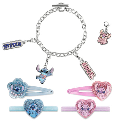 Disney - Stitch Bracelet & Hair Clip Setset