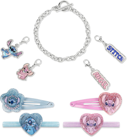 Disney - Stitch Bracelet & Hair Clip Setset