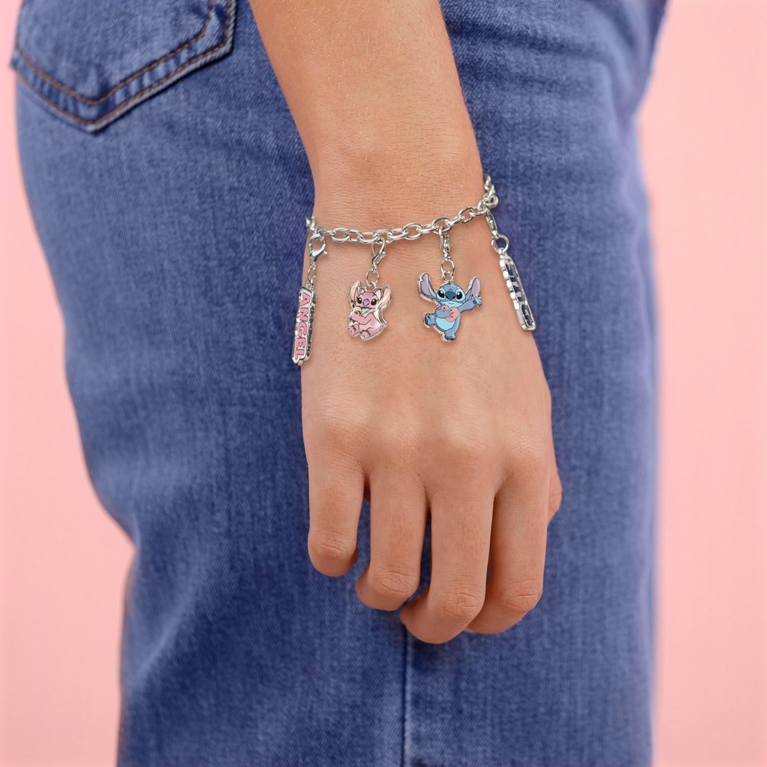 Disney - Stitch Bracelet & Hair Clip Setset