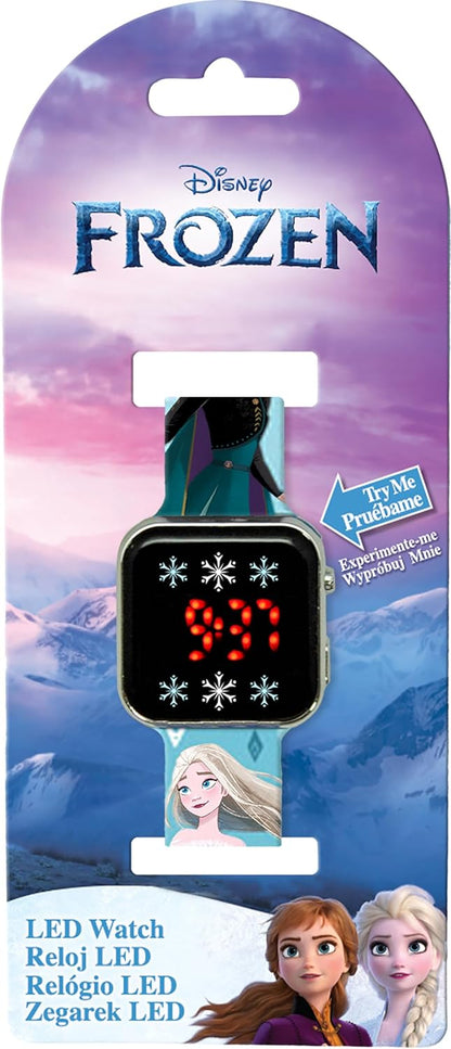 Disney - Frozen Printed Strap Led Watch