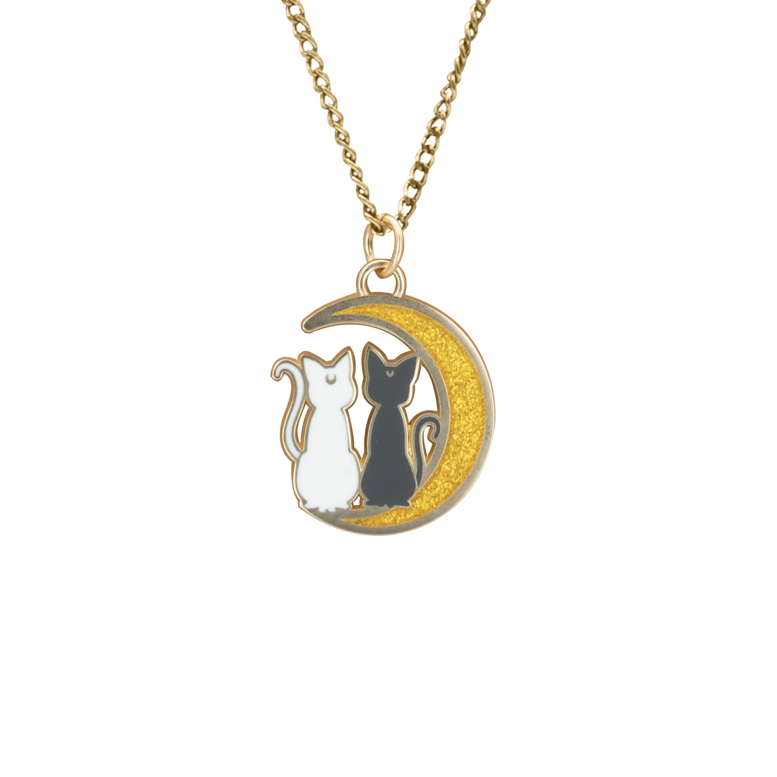 Sailor Moon: Abystyle - Pendant Necklace Cats On The Moon (Collana)