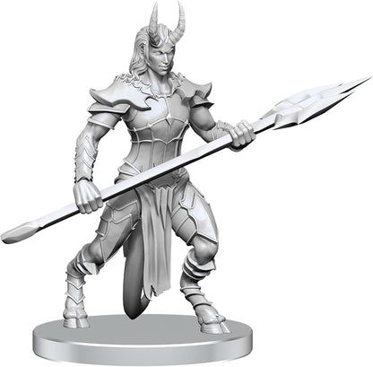 WizKids Pathfinder Battles Deep Cuts: Vordine (Infantry Devil) & Pitborn Rogue | Unpainted Miniature Figure
