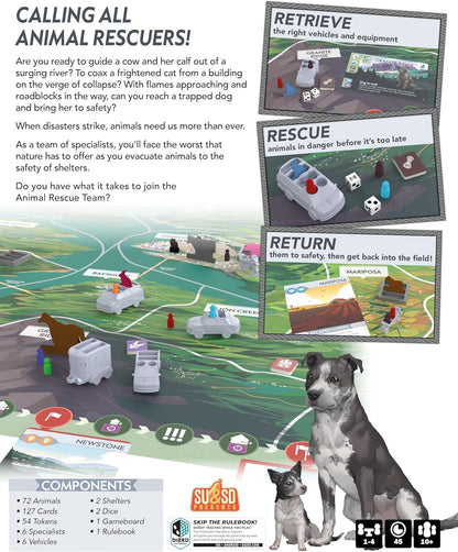 Animal Rescue Team by Play to Z | Ages 8+ | 2-4 Players | 45 Minute Playing Time