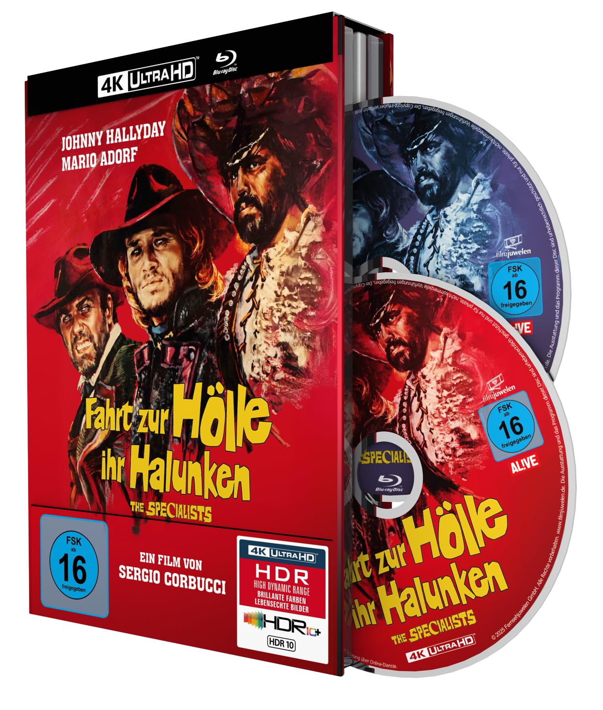 Fahrt zur Hölle, ihr Halunken (The Specialists) - 2-Disc Limited Collector's Edition Mediabook (4K UHD-Blu-ray + Blu-ray
