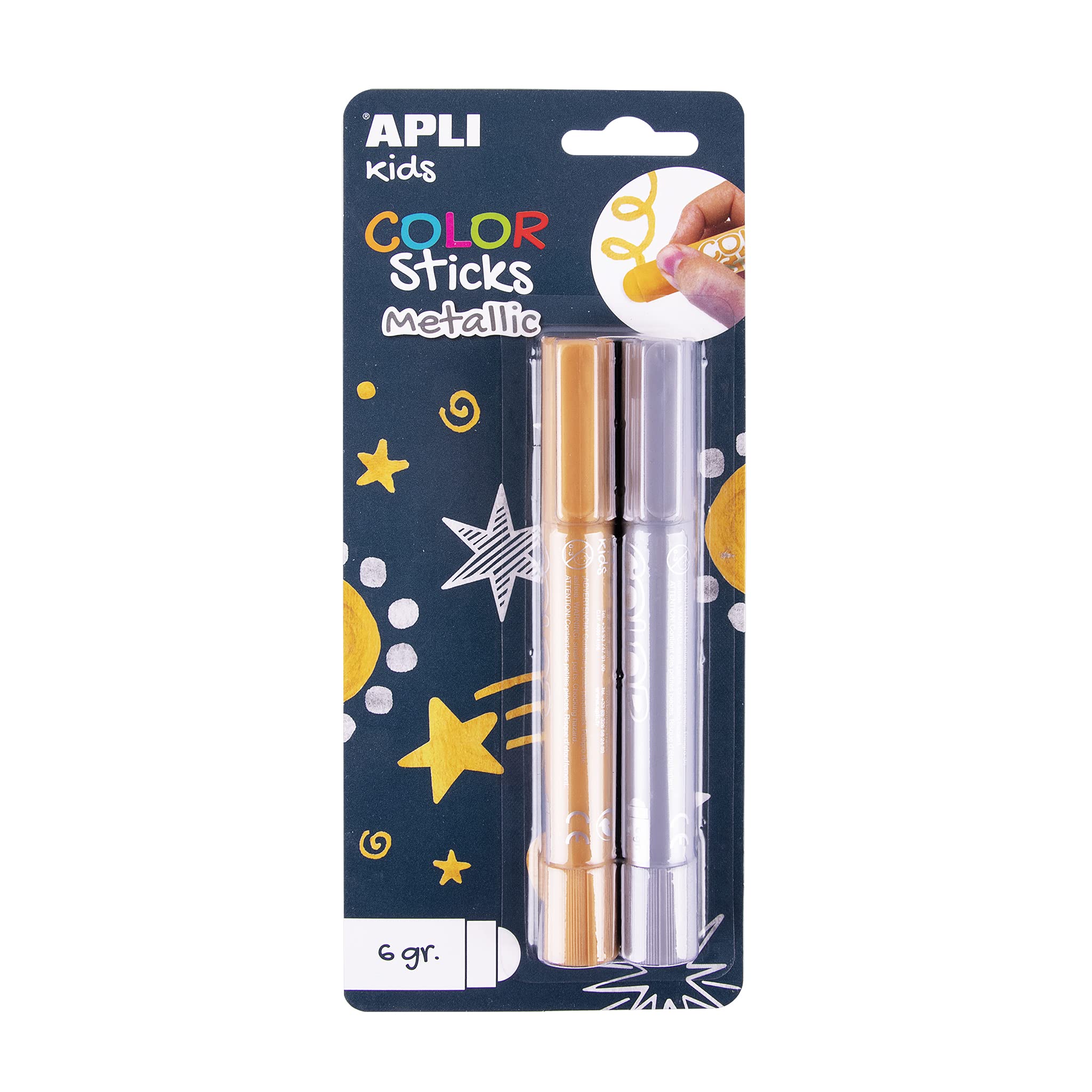 Metallic Sticks - Goud en Zilver