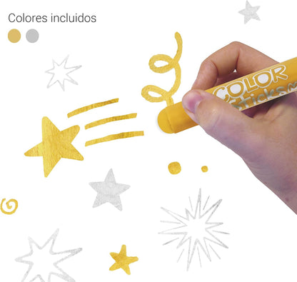 Metallic Sticks - Goud en Zilver