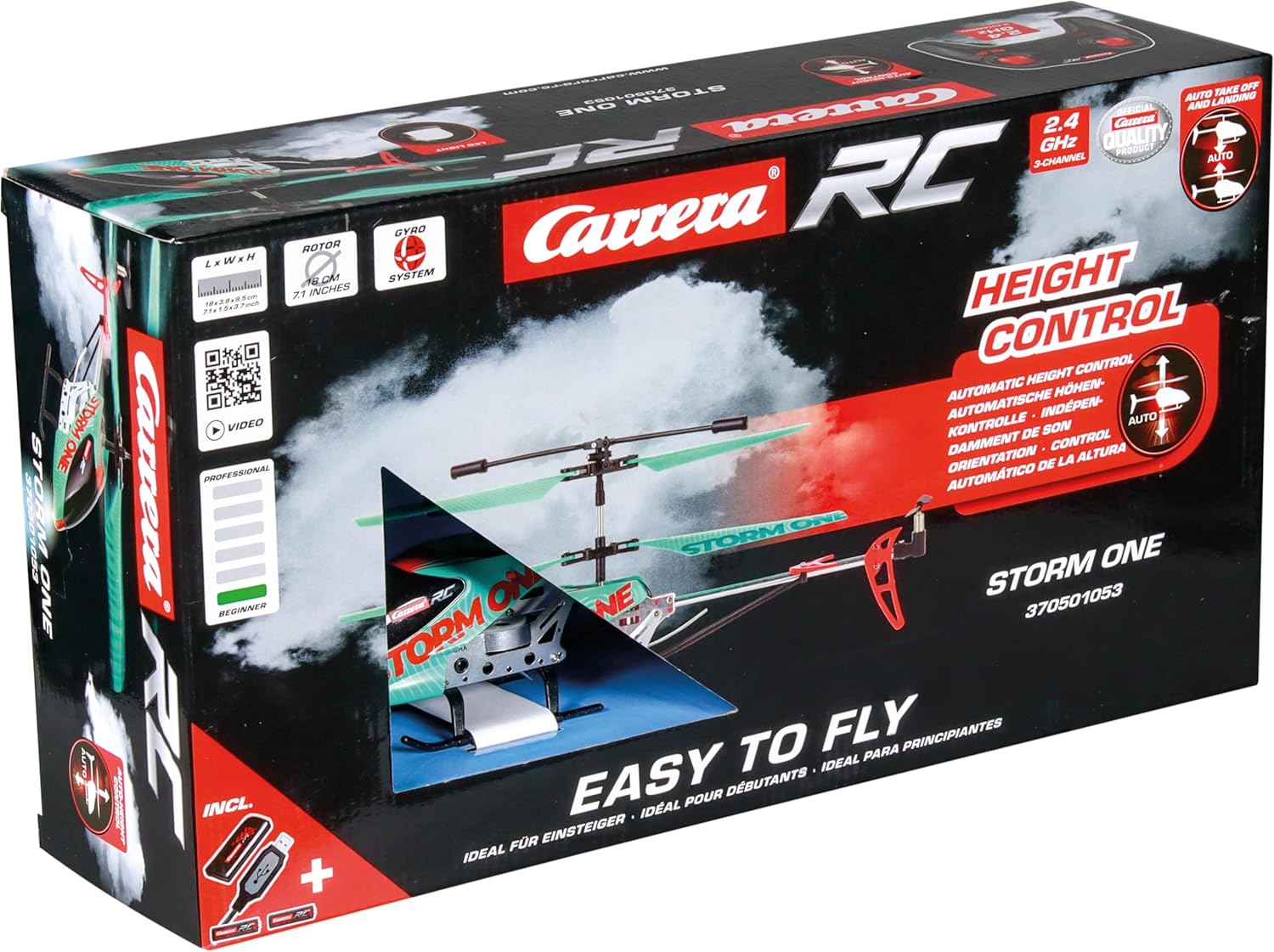 Carrera - Carrera RC 24 GHz Storm One Helikopter