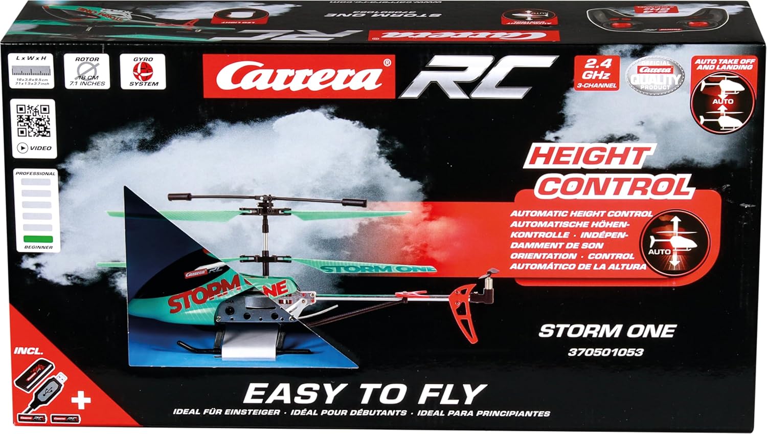 Carrera - Carrera RC 24 GHz Storm One Helikopter