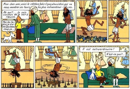 Tintin - The Fakir Of The Blue Lotus (Resin Figure)