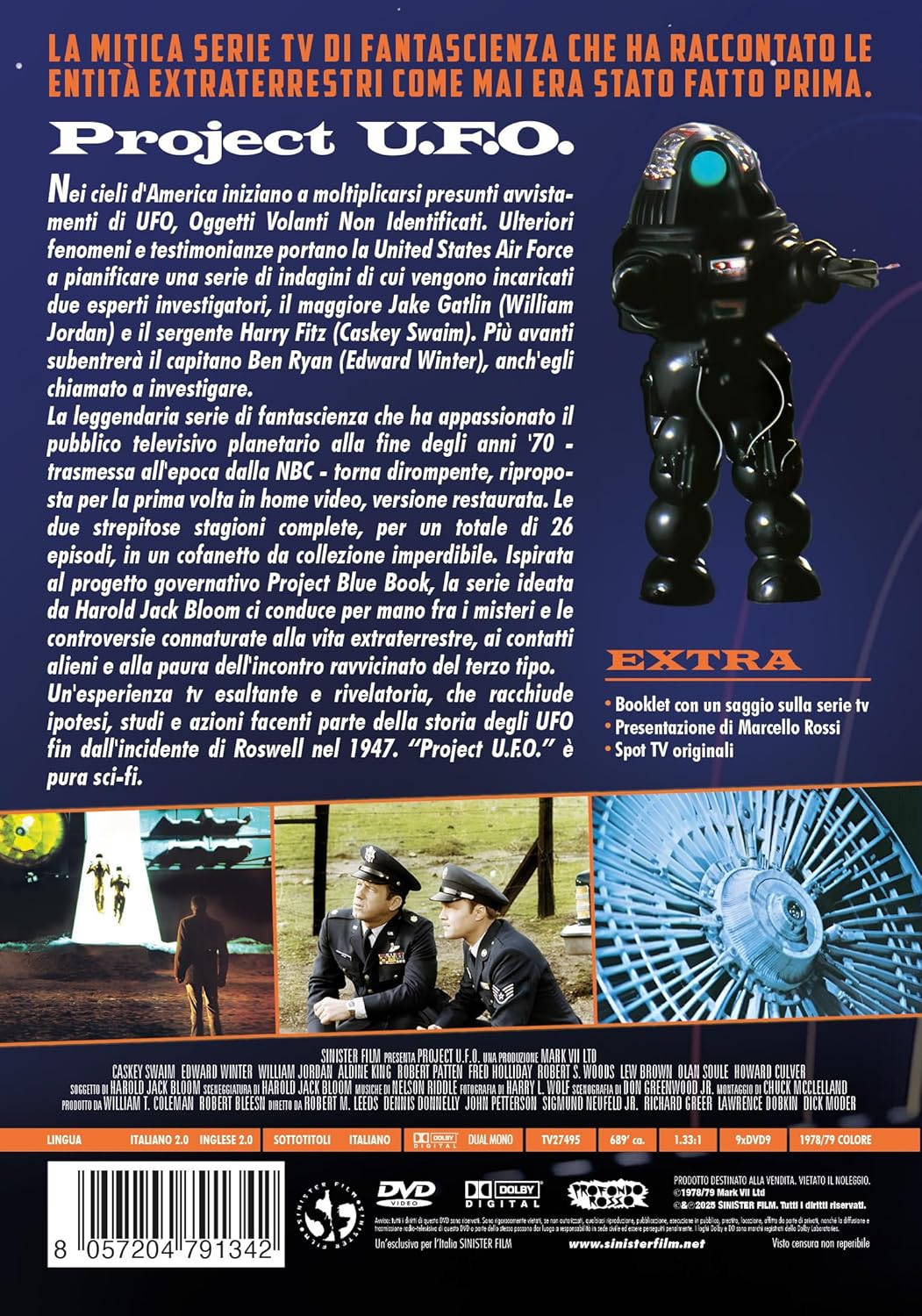 Project U.F.O. - La Serie Tv Completa - 9 Dvd