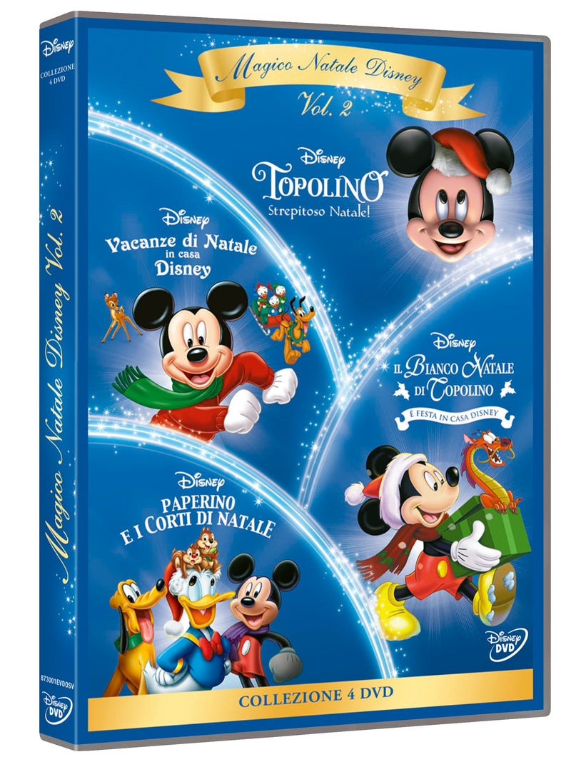 Dvd Magico Natale Disney Vol. 2 (4 Dvd)