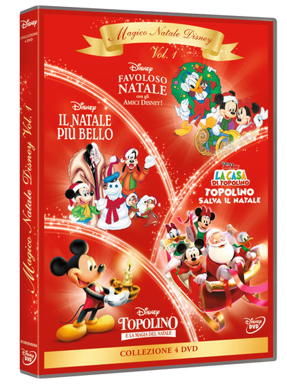 Magico Natale Disney Vol. 1 (4 Dvd) - (Italian Import)