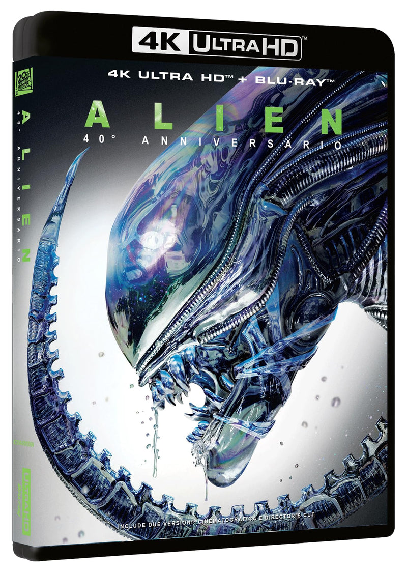 Blu-Ray 4K Uhd Alien (4K Ultra Hd + Blu-Ray Hd