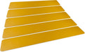Durable Pedestrian Walkway Self-Adhesive Slip-Resistant Safety Floor Marking Yellow (Pack 5) - 181004