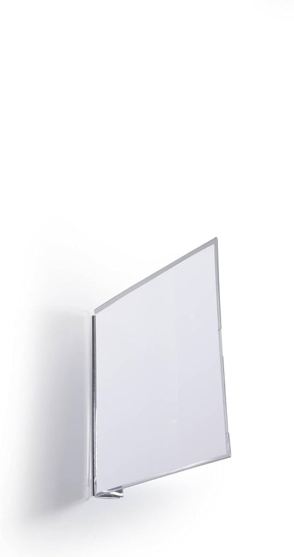 Durable Magnetic Aisle Sign 149 x 149mm - Made from Strong PET Hard Plastic -Optimal for Clear Warehouse Signage - Pack of 10 Transparent Aisle Signs