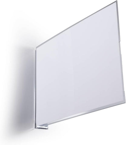 Durable Magnetic Aisle Sign A5 Landscape - Made from Strong PET Hard Plastic -Optimal for Clear Warehouse Signage - Pack of 10 Transparent Aisle Signs