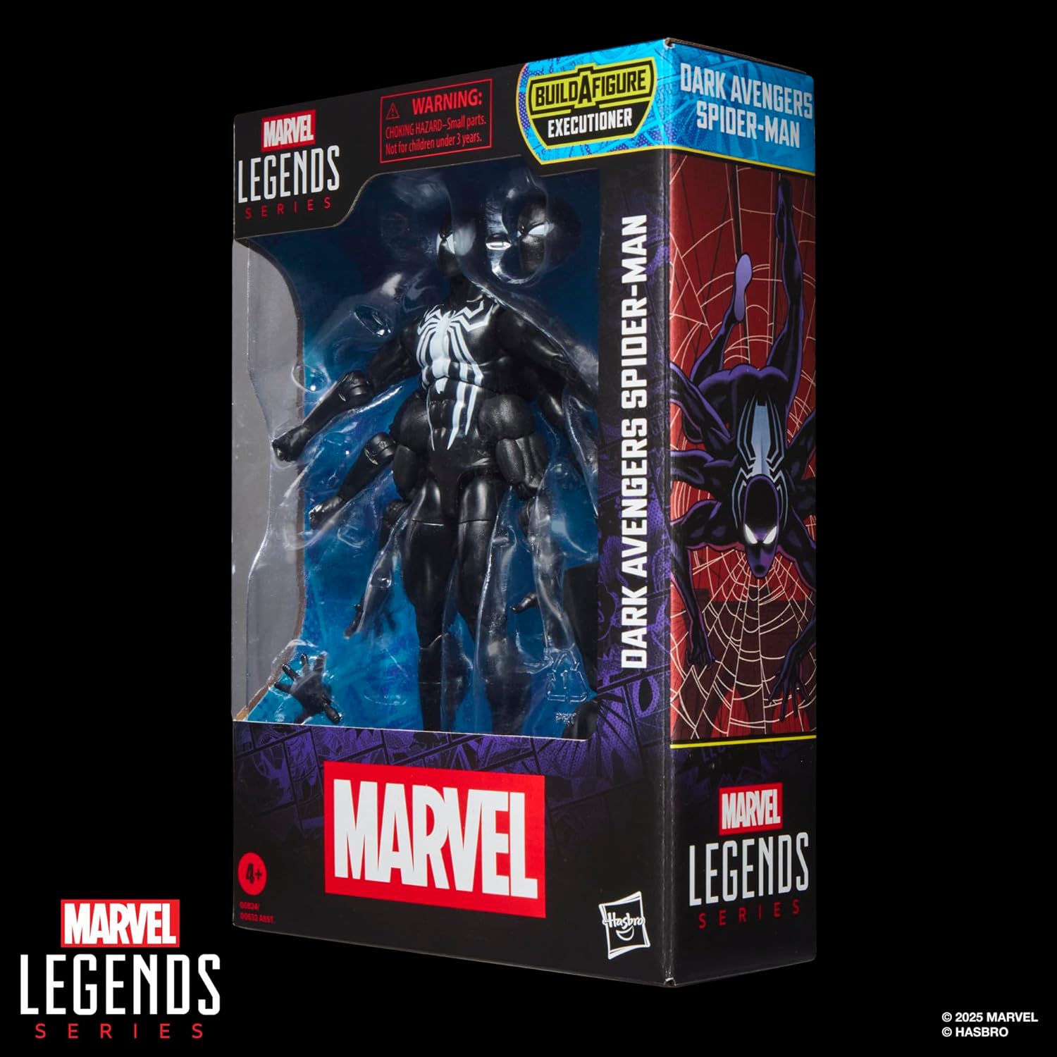 Hasbro Marvel Legends Series - Spider-Man Dark Avengers, action figure ispirata ai fumetti degli Avengers