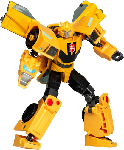Transformers Toys EarthSpark Deluxe Class Bumblebee, 12.5-cm Action Figure, Robot Toys for Children Aged 6 and Up
