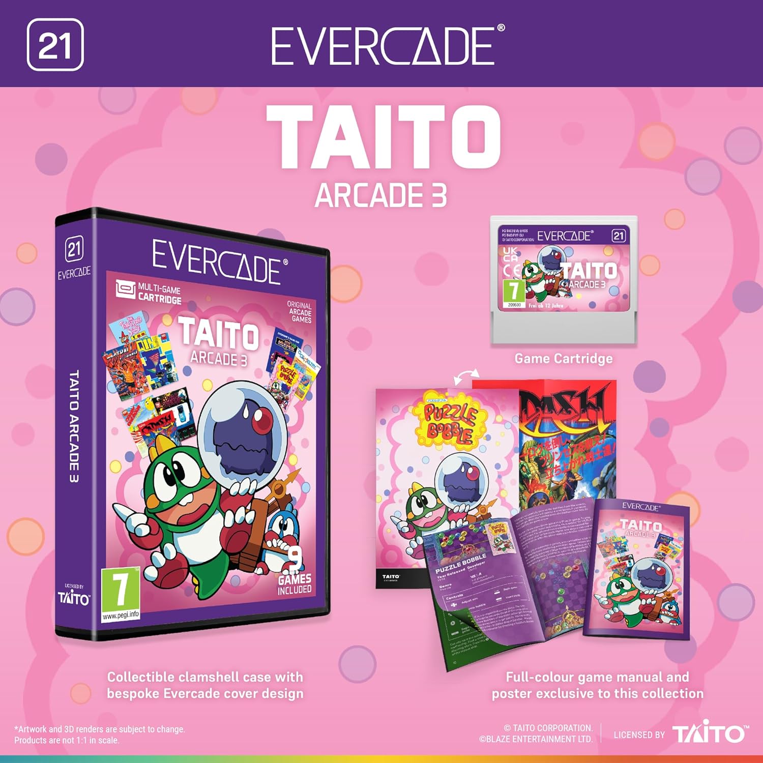 Evercade TAITO Arcade 3