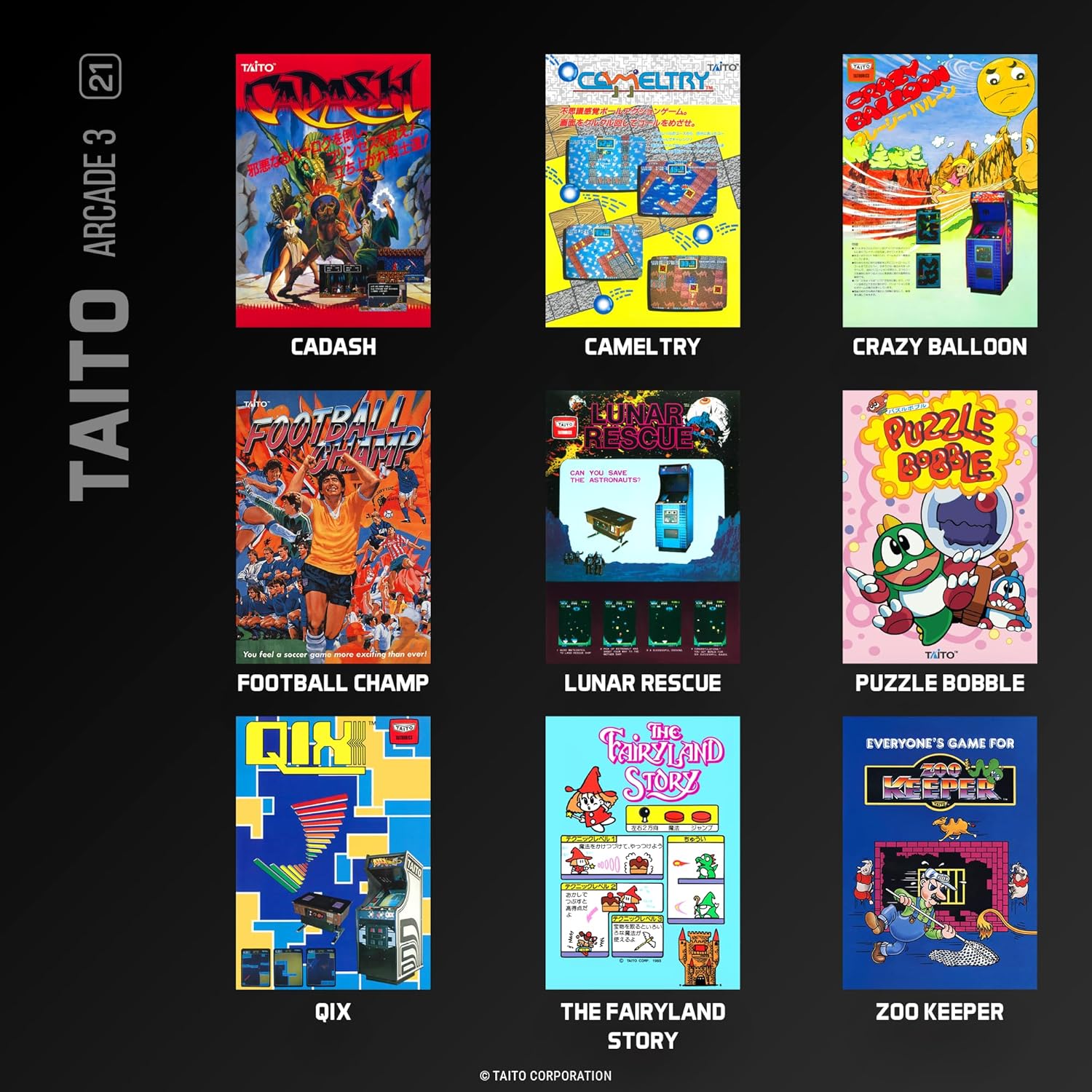 Evercade TAITO Arcade 3