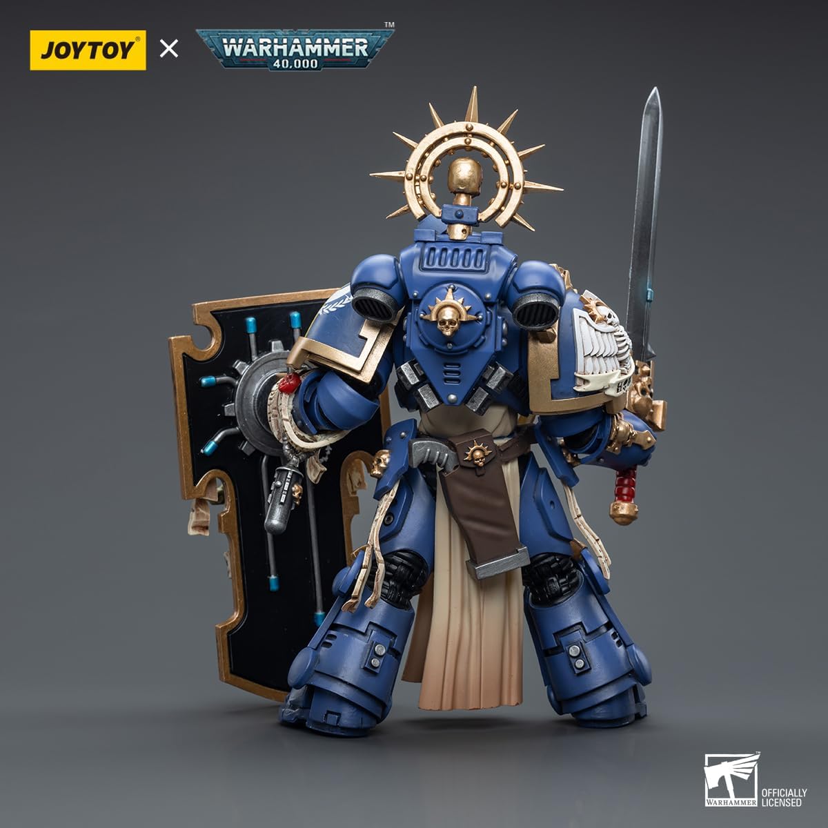 Bloomage Joytoy Tech - Joytoy Warhammer 40.000 - Ultramarines Primaris Captain 1/18 Action Figure (Net
