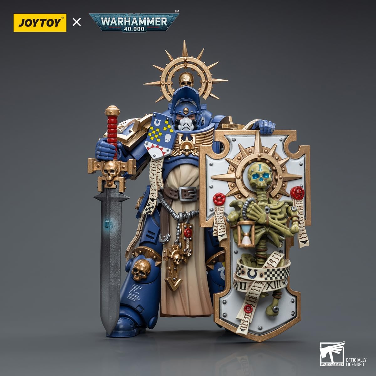 Bloomage Joytoy Tech - Joytoy Warhammer 40.000 - Ultramarines Primaris Captain 1/18 Action Figure (Net