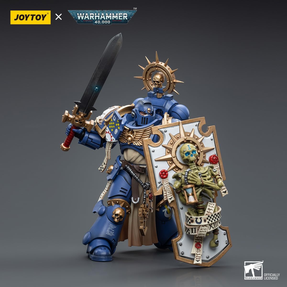 Bloomage Joytoy Tech - Joytoy Warhammer 40.000 - Ultramarines Primaris Captain 1/18 Action Figure (Net