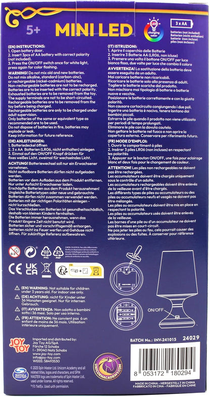 Unicorn Academy Led Lamp 19 Cm