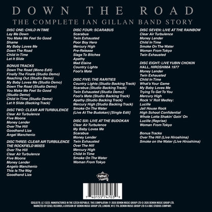 Down the Road: The Complete Ian Gillan Band Story