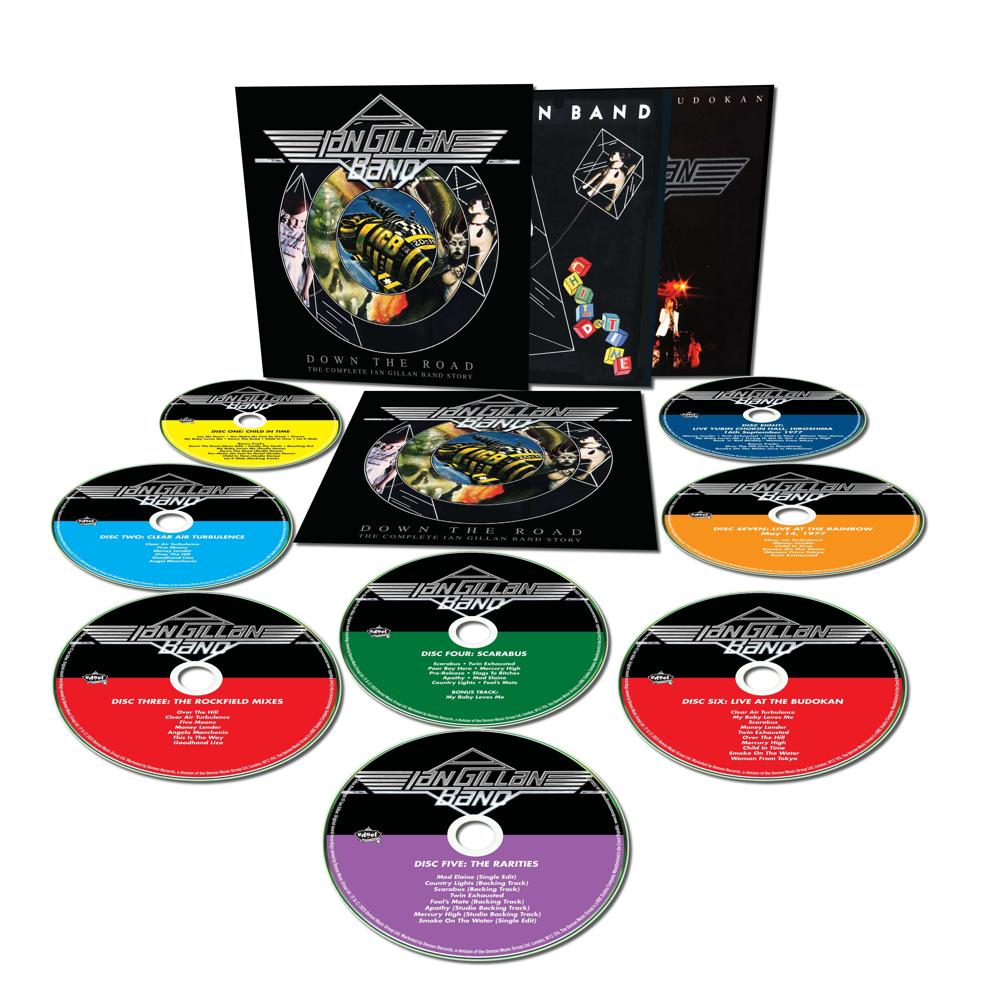 Down the Road: The Complete Ian Gillan Band Story