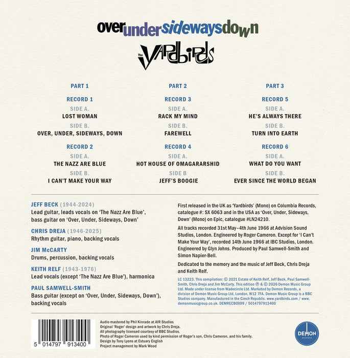 Over, Under, Sideways, Down: Roger the Engineer 60th Anniversary 7" Singles Set