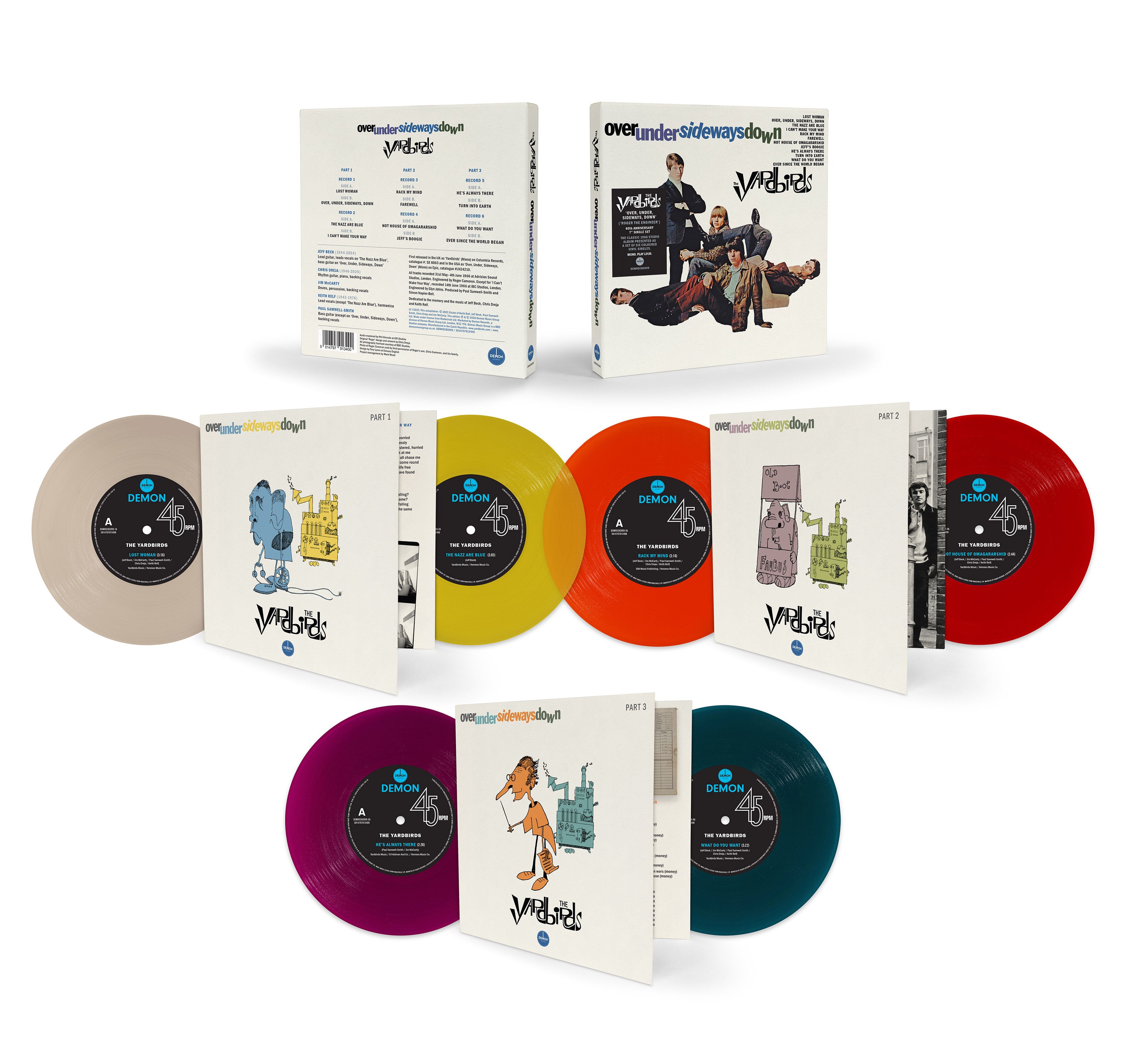 Over, Under, Sideways, Down: Roger the Engineer 60th Anniversary 7" Singles Set