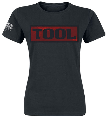 Tool: Rock Off - Shaded Box Back Print (T-Shirt Donna Tg. L)