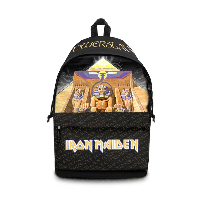Rocksax Iron Maiden - Zaino Powerslave, Nero, Taglia unica