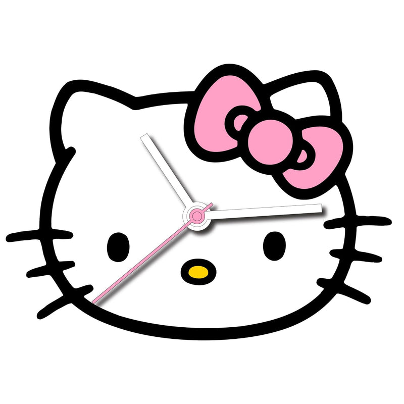 `Disney -  Hello Kitty 21 Shaped Wall Clock```