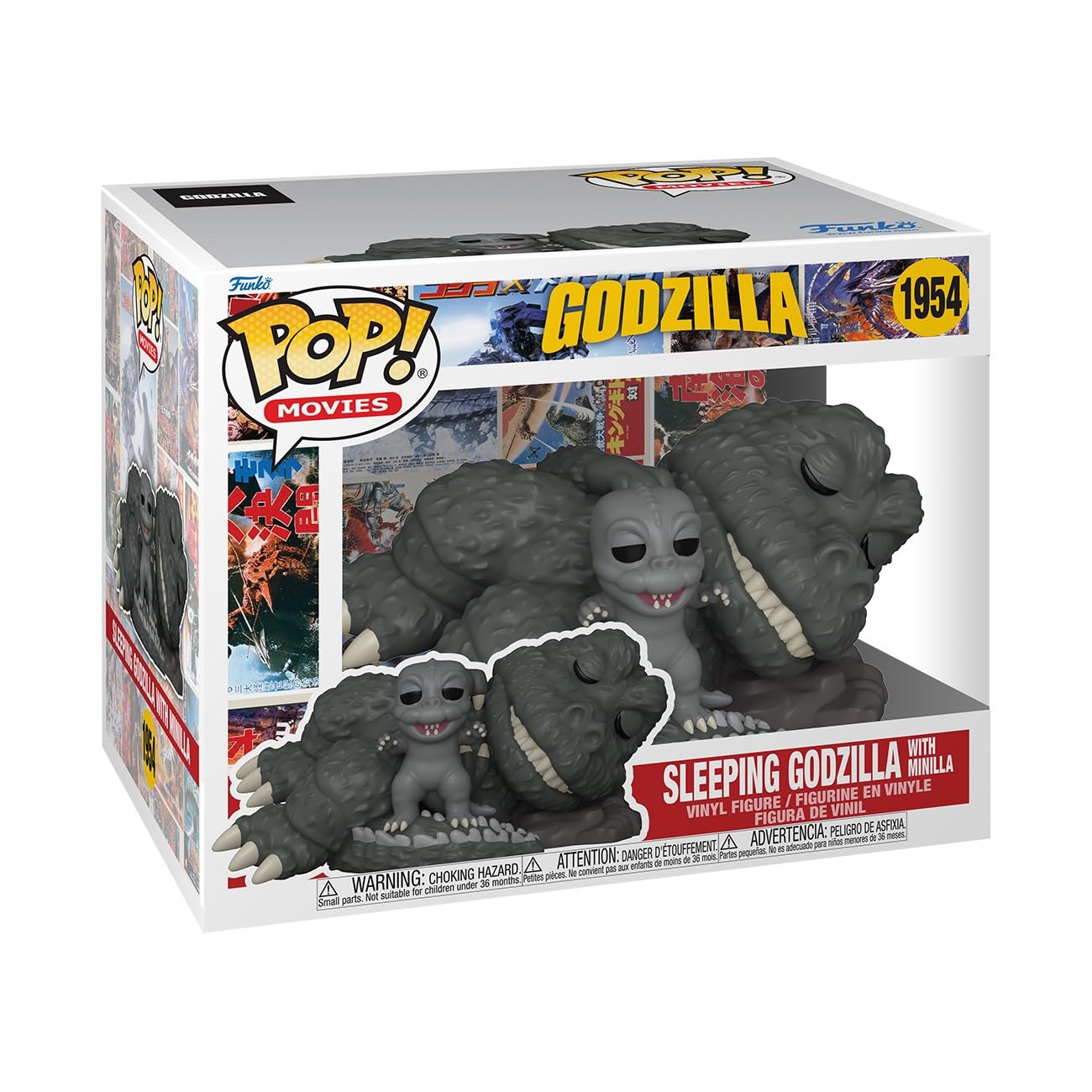 Funko Pop! Super: Godzilla - Godzilla Sleep - Collectable Vinyl Figure - Gift Idea - Official Merchandise - Toys for Kids & Adults - Sci-Fi Fans - Model Figure for Collectors and Display