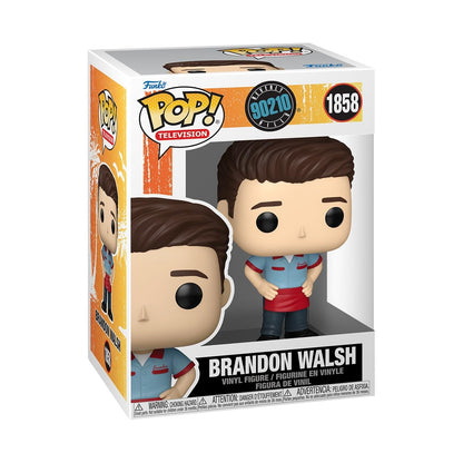Funko Pop! TV: Beverly Hills 90210 - Brandon Walsh - Beverly Hills 90210 (1990) - Collectable Vinyl Figure - Gift Idea - Official Merchandise - Toys for Kids & Adults - Drama Fans
