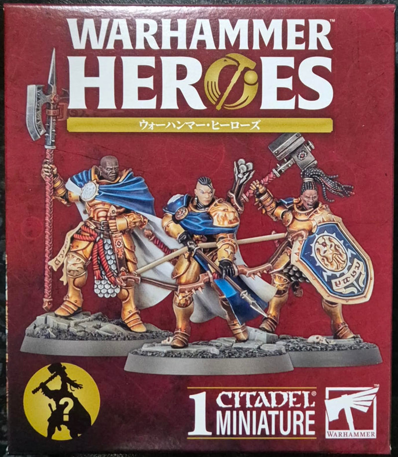 Games Workshop - Warhammer Age of Sigmar - Warhammer Heroes: Stormcast Eternals (Single box of 1 random miniature