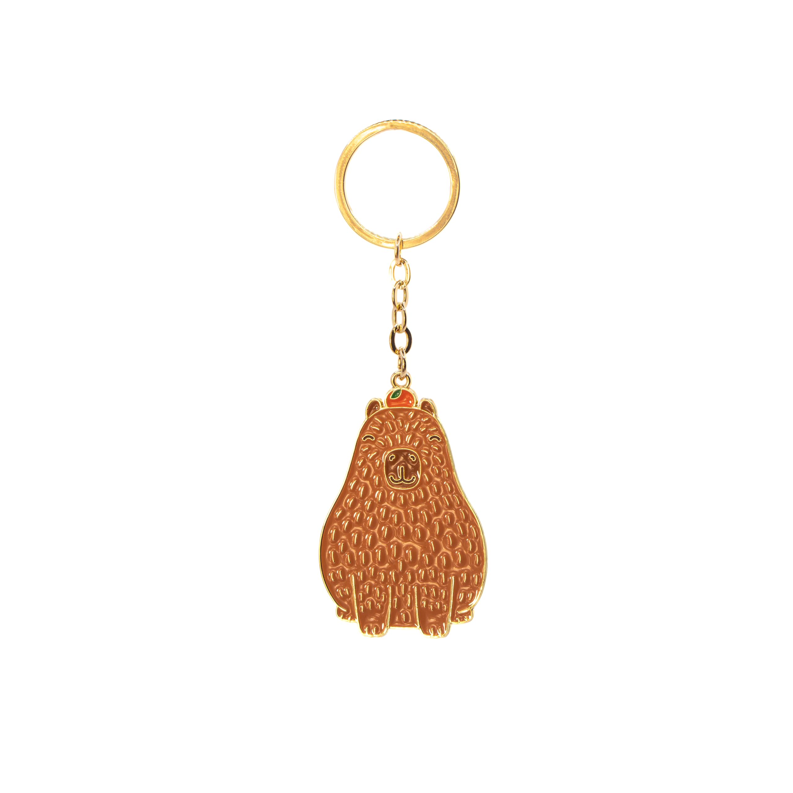 Sass & Belle Capybara Shaped Keyring