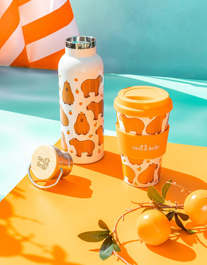 Sass & Belle Capybara Travel Coffee Cup