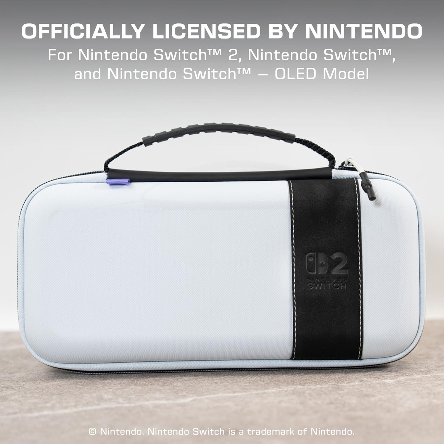 Turtle Beach PlayTrek Stellar White Reishoes, officieel gelicentieerd door Nintendo voor je Nintendo Switch 2